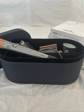 Dyson Airwrap Complete Long - Silver with Copper Accents